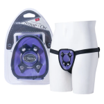 Excellent Power Strap On Harness (Purple)